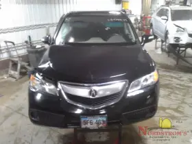 206.ac1p15 Acura Headrest 2015 Rdx Black Leather #2