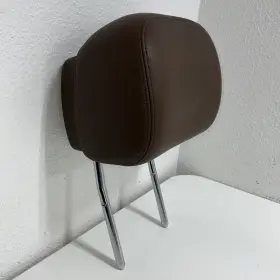 0000137435 Audi 2014 A6 Quattro Front Left Drivers Seat Headrest Leather Brown Oem E3-1 #2