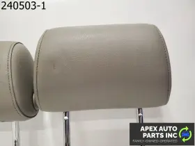 206.au1m03 Audi Oem 2005 A4 2l Front Left And Right Headrest Black Leather #2