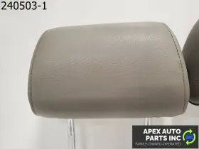 206.au1m03 Audi Oem 2005 A4 2l Front Left And Right Headrest Black Leather #3