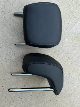 A5b9rhdrsts Audi A5/s5/rs5 Rear Oem Euro Low Profile Headrest Pair #2
