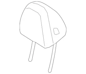 Bmw 52-10-8-088-738 Genuine Headrest