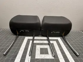 7292708 Bmw 5210 13-15 X1 E84 Front Right Left Set Seat Headrest Black Oem #2 7292708 Bmw 5210 13-15 X1 E84 Front Right Left Set Seat Headrest Black Oem #2