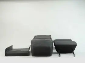 52207068797 Bmw 2004 - 2007 5 Series E60 Seat Headrest Armrest Console Cup Holder Rear Oem #2
