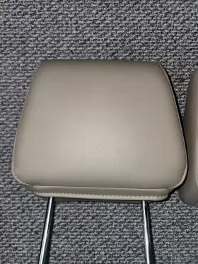 3816-s-ahap Dodge 2006 - 2008 Ram 1500 2500 3500 Pickup Front Headrest Set Pair 2 Gray Vinyl #2
