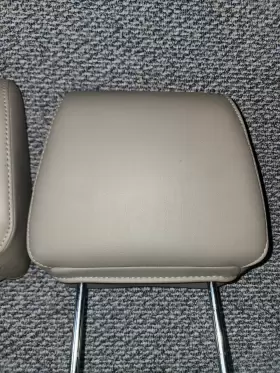 3816-s-ahap Dodge 2006 - 2008 Ram 1500 2500 3500 Pickup Front Headrest Set Pair 2 Gray Vinyl #3
