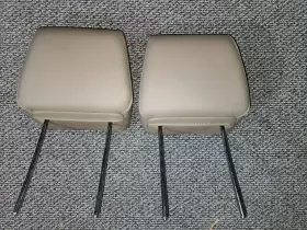 3816-s-ahap Dodge 2006 - 2008 Ram 1500 2500 3500 Pickup Front Headrest Set Pair 2 Gray Vinyl