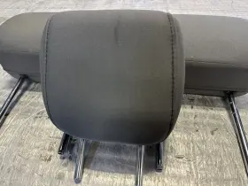 202-4160a Ford 2019 F150 F-150 Driver Middle Passenger Front Cloth Gray Headrests #46 #3