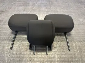 202-4160a Ford 2019 F150 F-150 Driver Middle Passenger Front Cloth Gray Headrests #46