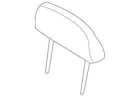 Ford 7a1z-78611a08-ae Genuine Head Rest Assembly
