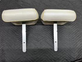 Gm 70 71 72 68 69 69-72 Chevy Chevelle Malibu Cutlass Gto Skylark Bench Seat Head Rests Lemans #3