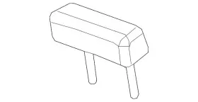 84747480 Gm Genuine Headrest Center 84747480 Gm Genuine Headrest Center