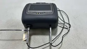 620007 Gmc Acadia Black Headrest Video System Cd Dvd Oem Monitor Leather Gm