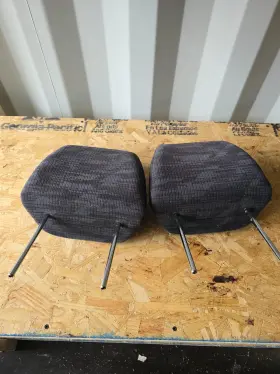 Honda 81140scae52zc 2003 Cr-v Crv Left And Right Front Seat Headrest Grey Cloth 81140s9aa01za