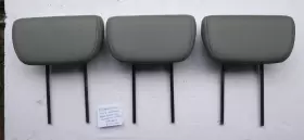 82140shja01zb Honda 05 06 07 Odyssey Oem Rear 3rd Third Row Set Of 3 Headrest Light Gray Leather