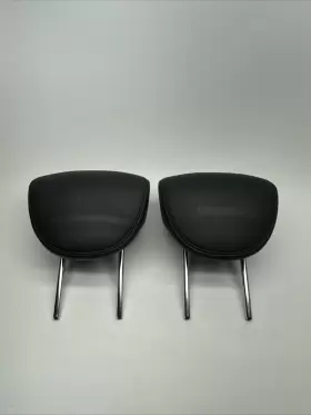 86430-1ux0c Infiniti 2014-2017 Qx50 Rear Left Right Seat Row Headrest Black Set Used Oem
