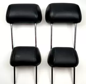 206.ja1j03 Jaguar Set Of Front And Rear 4x Headrests Oem 2003 X Type Gray / Black