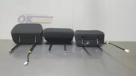 206.am8223 Jeep 23 2023 Grand Cherokee Second Row Seat Headrest Set Black Cloth #2