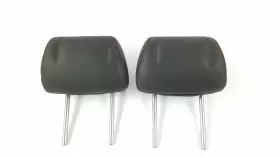 206.mz1k08 Mazda Pair Front Headrest Assembly Red Stitch Oem 2008 Speed 3