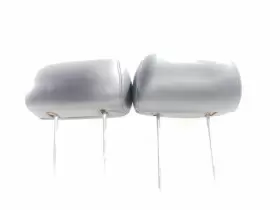 206.ms1x93 Mitsubishi 1993 3000gt Oem Pair Front Leather Headrests #2