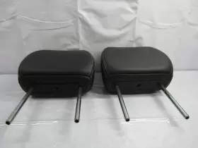 6971a039xa Mitsubishi 2007-2013 Outlander Front Seat Headrest Head Rest Set Leather Oem #3