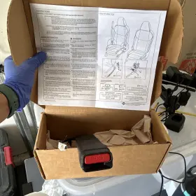 86842-4ra8a Nissan Front Right Buckel. Genuine Parts Instruction Manual