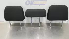 206.to1918 Toyota 18 Tundra Rear Headrest Set Black Cloth Crew Cab