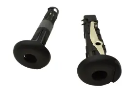 1k0881920 Volkswagen 2011-2014 Vw Jetta Oem Front Seat Headrest Mount Guide Black Set Of 2 #2