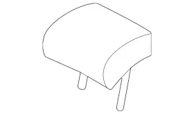 Volkswagen 57n-885-901-a-aai Genuine Headrest Outer