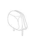 Genuine Ford Headrest MC5Z-78611A09-JN. Fixed Price $131.00.