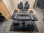 Oem Mercedes W205 C43 Interior Seats Door Panels Dashboard Complete Black W/ Red. Fixed Price $896.36.