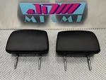 2008-2013 Bmw M3 E93 Convertible Rear Headrest Black Leather Left + Right. Fixed Price $110.00.