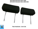 22968225 14-19 Silverado Sierra Right & Left Rear Seat Crew. Fixed Price $99.00.