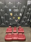 2015-2021 Porsche Macan 95B 2ND Row Lower & Upper Seat Cushion Set Red Oem *note. Fixed Price $750.00.