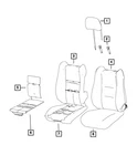 Genuine Mopar Active Restraints 6UN21LA8AA. Fixed Price $274.94.