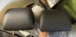 2001-2005 Audi A4 Front Left And Right Headrest Black Leather Set Of Oem. Fixed Price $75.00.