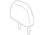Genuine Nissan Headrest Outer 86430-5AA0B. Fixed Price $144.70.