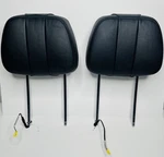 2007-11 Mercedes W219 CLS550 CLS500 Headrest Set Left And Right Black Oem. Fixed Price $149.99.