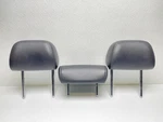 2013-2016 Audi A4 S4 Rear Second Row Left Center Right Headrest Set Of Oem. Fixed Price $79.99.