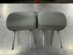 2015-2020 Ford F150 Driver And Passenger Front Cloth Gray Headrests Set #296. Fixed Price $59.99.