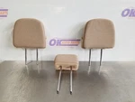 2013 Ford F150 Xlt Rear Headrest Set Tan Cloth. Fixed Price $100.00.