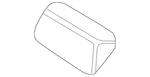 Genuine Nissan Headrest Outer 86430-4RA0A. Fixed Price $172.01.