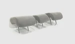 2007-2011 Toyota Camry Rear Seat Headrest Cloth Gray Set 3 Oem. Fixed Price $69.99.