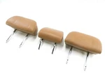 2012 Bmw 750I (F01) Rear Seat Headrest SET-3 (saddle Brown Leather NAD5). Fixed Price $53.23.