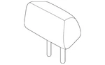Genuine Nissan Headrest Center 86460-5MP0A. Fixed Price $262.87.