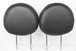 007-2013 Mini Cooper Convertible Front Left Right Headrest Set Black Leather Oem. Fixed Price $148.74.