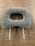 1992-2000 Mitsubishi Montero Gen 2, 2.5 Front Seat Headrest, Gray Cloth. Fixed Price $30.00.