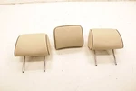 16-18 Volkswagen Passat Rear Right Left And Center 2ND Row Seat Headrest Set. Fixed Price $115.22.