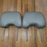 2000-2004 Subaru Legacy Outback Front Seat Headrest Pair Set Tan Leather Oem. Fixed Price $20.00.