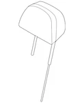 Genuine Bmw Headrest 52-10-7-477-756. Fixed Price $744.80.